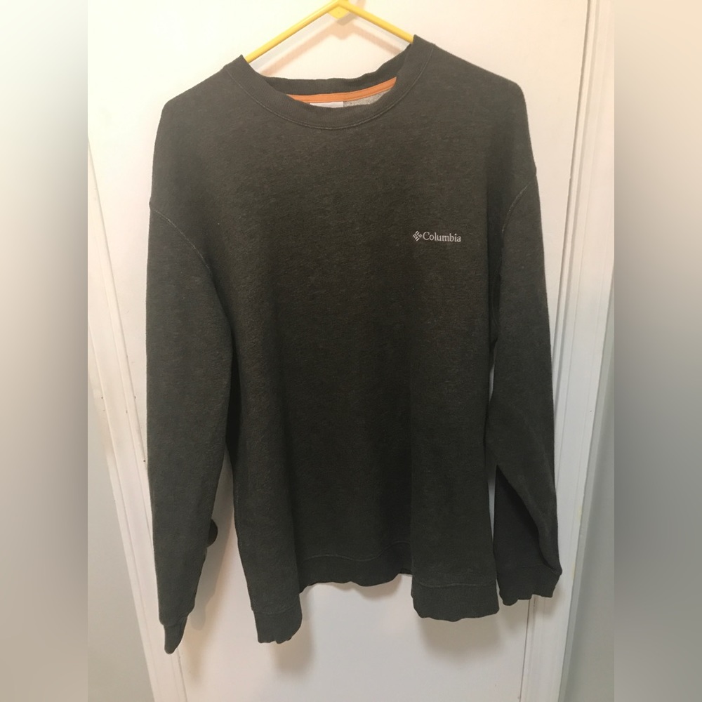 Heather Green Columbia Sweater XL